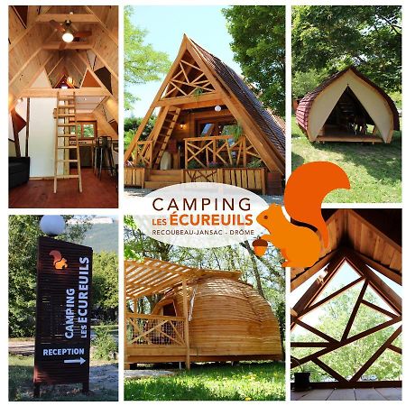 Habitat Createur - Hebergements Insolites Au Camping Municipal "Les Ecureuils" Recoubeau-Jansac Buitenkant foto