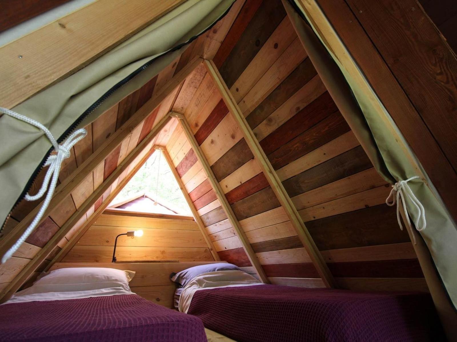 Habitat Createur - Hebergements Insolites Au Camping Municipal "Les Ecureuils" Recoubeau-Jansac Buitenkant foto